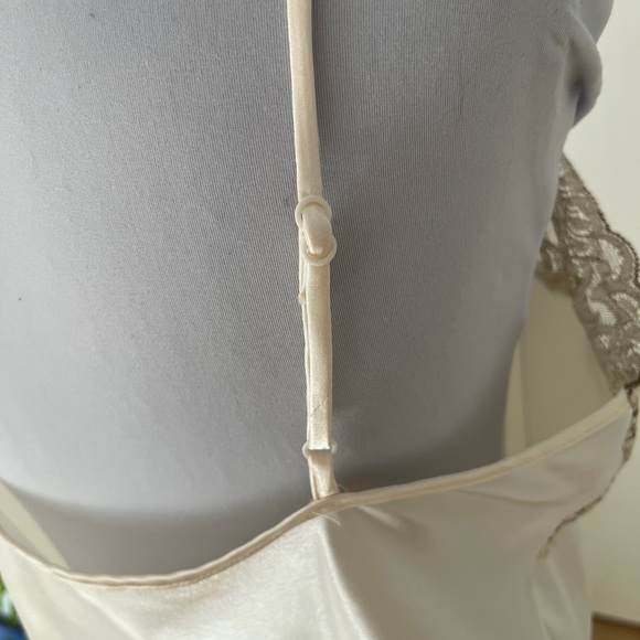WONDERMAID Satin Camisole Adjustable Spaghetti Strap Lace Trim Lingerie Romantic - Picture 5 of 16